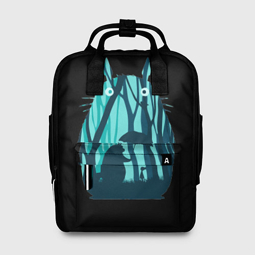Женский рюкзак Тоторо в лесу / 3D-принт – фото 1