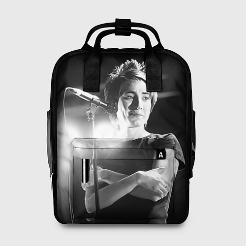 Женский рюкзак Земфира на сцене / 3D-принт – фото 1