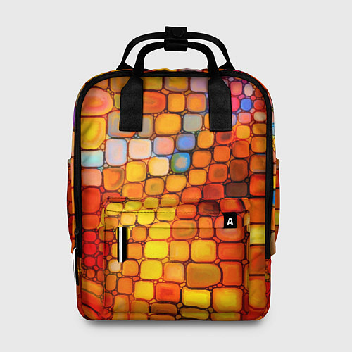 Женский рюкзак Текстуры / 3D-принт – фото 1