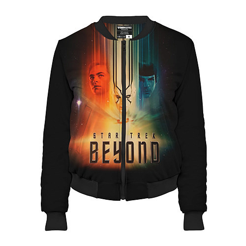 Женский бомбер Star Trek: Beyond Space / 3D-Черный – фото 1