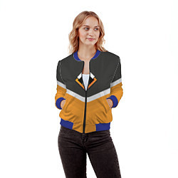 Бомбер женский Escape Gaming Uniform, цвет: 3D-синий — фото 2