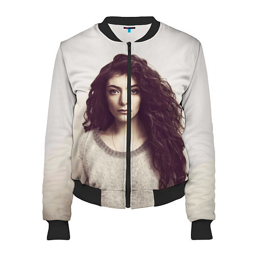 Женский бомбер Lorde Young / 3D-Черный – фото 1