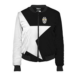 Бомбер женский FC Juventus: Star, цвет: 3D-черный