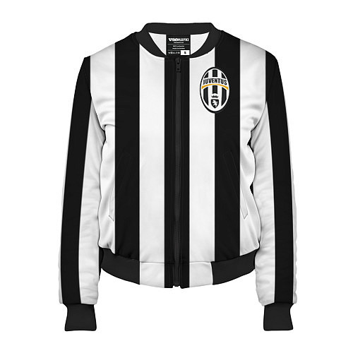 Женский бомбер Juventus: Vidal / 3D-Черный – фото 1