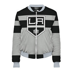 Бомбер женский Los Angeles Kings, цвет: 3D-меланж