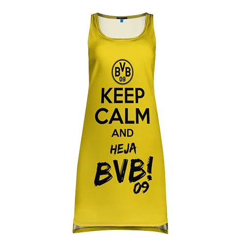 Женская туника Keep Calm & Heja BVB / 3D-принт – фото 1
