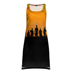 Туника женская Red Dead Redemption: Orange Sun, цвет: 3D-принт
