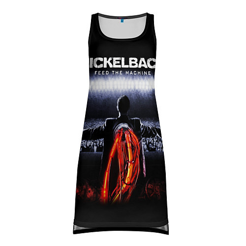 Женская туника Nickelback: Feed the Machine / 3D-принт – фото 1
