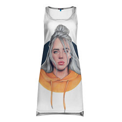 Туника женская Billie Eilish: Six Feet Under, цвет: 3D-принт