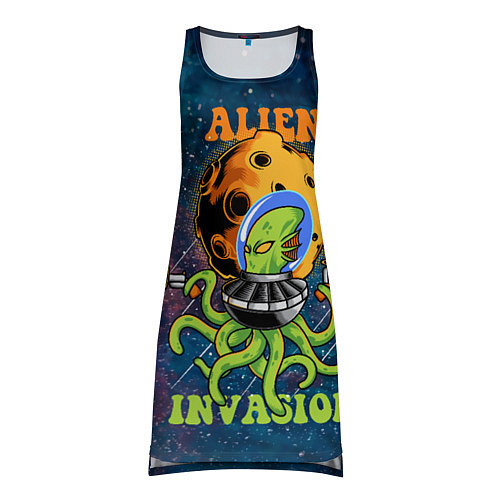 Женская туника Alien Invasion / 3D-принт – фото 1