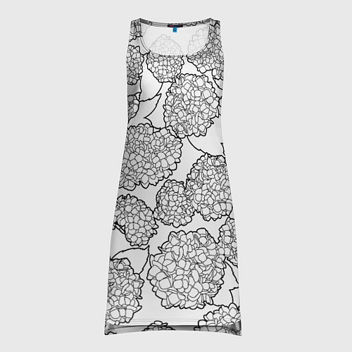 Женская туника Гортензии / 3D-принт – фото 1