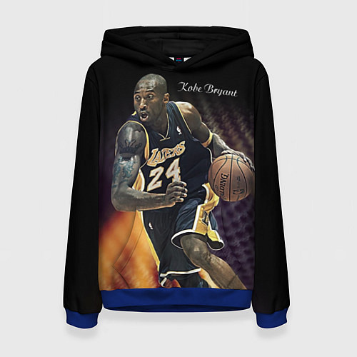 Женская толстовка Kobe Bryant / 3D-Синий – фото 1