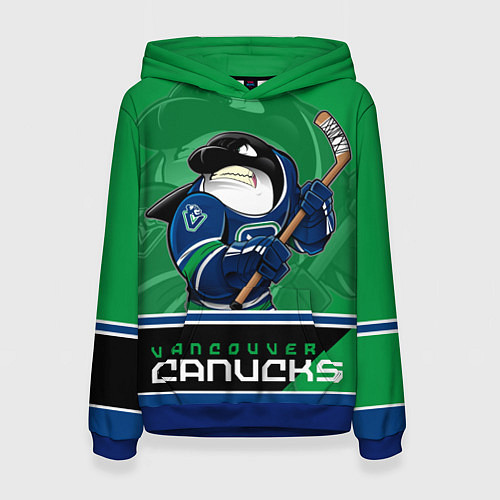 Женская толстовка Vancouver Canucks / 3D-Синий – фото 1