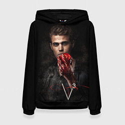 Толстовка-худи женская Stefan Salvatore V3, цвет: 3D-черный