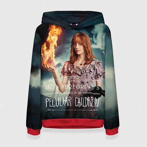 Женская толстовка Оливия Аброхолос Элефанта / 3D-Красный – фото 1