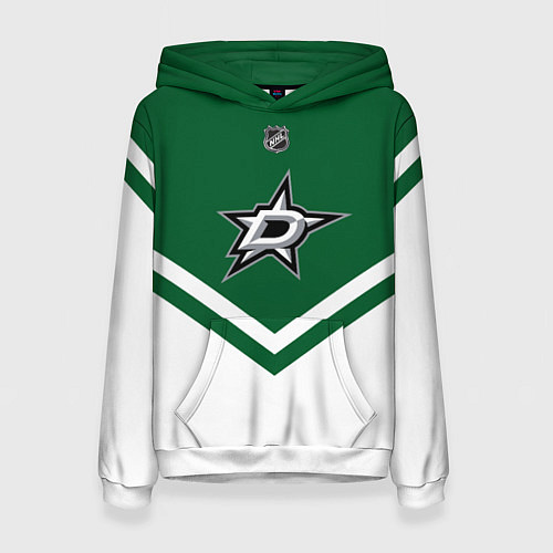 Женская толстовка NHL: Dallas Stars / 3D-Белый – фото 1