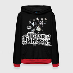 Толстовка-худи женская Bring Me The Horizon, цвет: 3D-красный