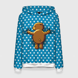 Женская толстовка Медвежьи объятия