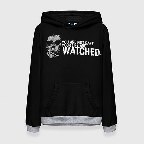 Женская толстовка Watch Dogs 2 / 3D-Меланж – фото 1