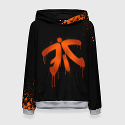 Толстовка-худи женская Fnatic: Black collection, цвет: 3D-меланж