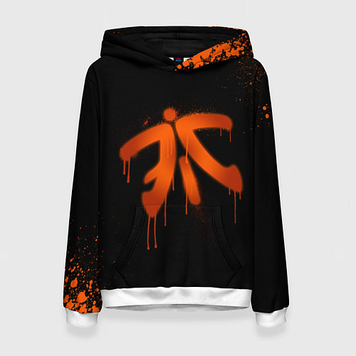 Женская толстовка Fnatic: Black collection / 3D-Белый – фото 1