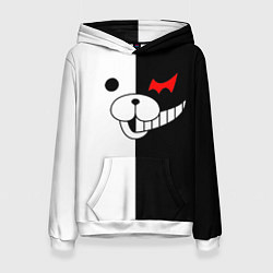 Толстовка-худи женская Monokuma, цвет: 3D-белый