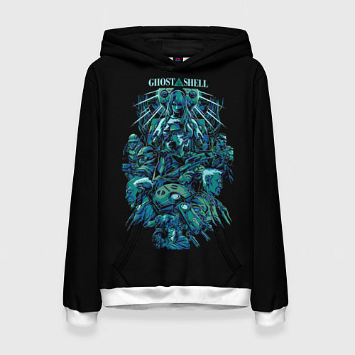 Женская толстовка Ghost In The Shell 7 / 3D-Белый – фото 1
