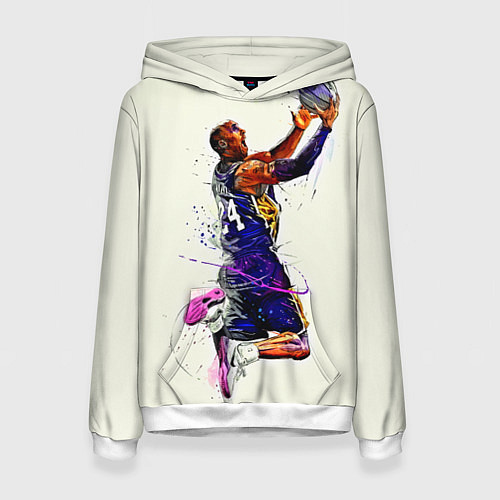 Женская толстовка Kobe Bryant / 3D-Белый – фото 1