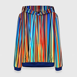 Женская толстовка Colored stripes