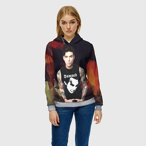 Женская толстовка Black Veil Brides / 3D-Меланж – фото 3