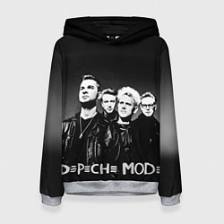 Толстовка-худи женская Depeche Mode: mono, цвет: 3D-меланж