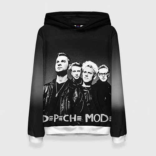 Женская толстовка Depeche Mode: mono / 3D-Белый – фото 1