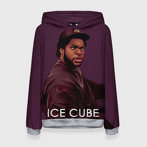 Женская толстовка Ice Cube: LA / 3D-Меланж – фото 1