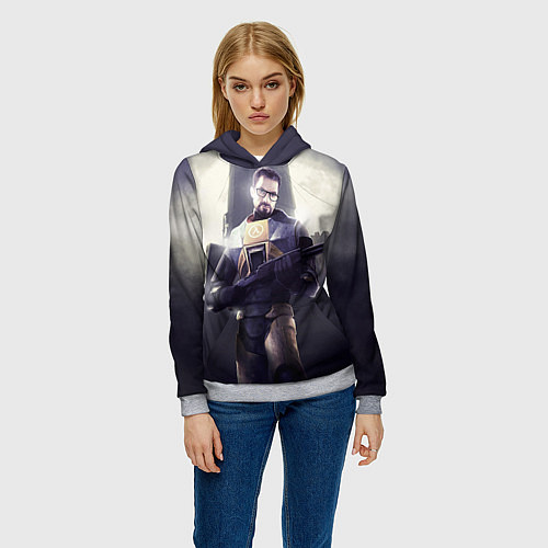 Женская толстовка Gordon Army / 3D-Меланж – фото 3