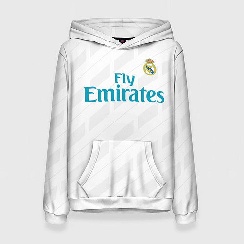 Женская толстовка Real Madrid / 3D-Белый – фото 1