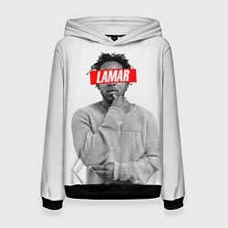 Толстовка-худи женская Lamar Supreme, цвет: 3D-черный