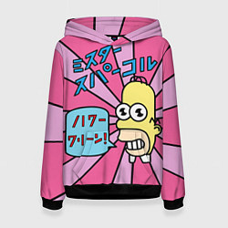 Женская толстовка Japanesse Homer