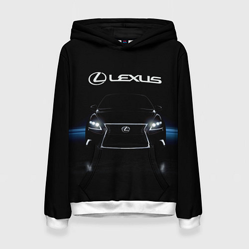 Женская толстовка Lexus / 3D-Белый – фото 1