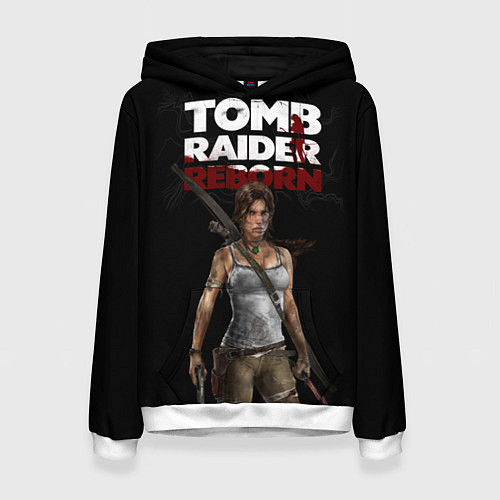 Женская толстовка TOMB RAIDER / 3D-Белый – фото 1