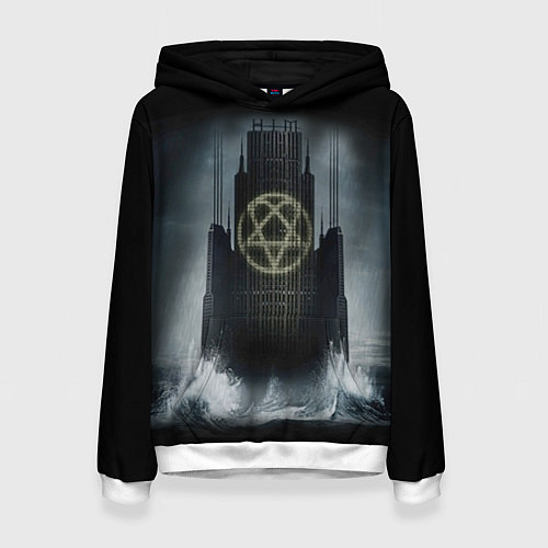 Женская толстовка HIM: Devil Castle / 3D-Белый – фото 1