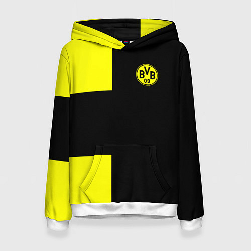 Женская толстовка BVB FC: Black style / 3D-Белый – фото 1