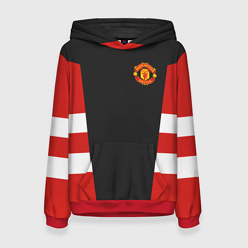 Женская толстовка Man UTD FC: Vintage 2018 / 3D-Красный – фото 1