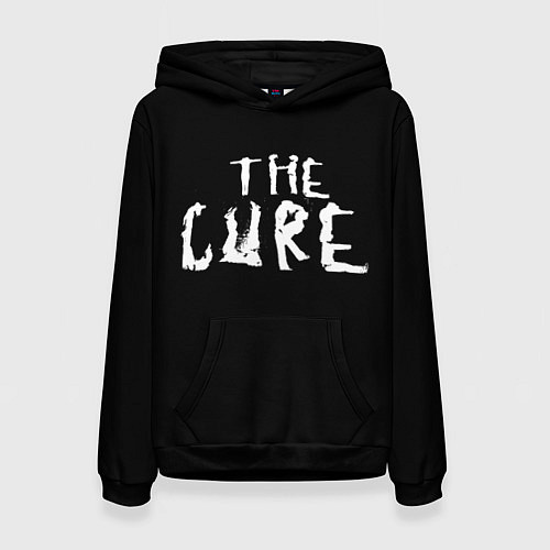 Женская толстовка The Cure: Logo / 3D-Черный – фото 1