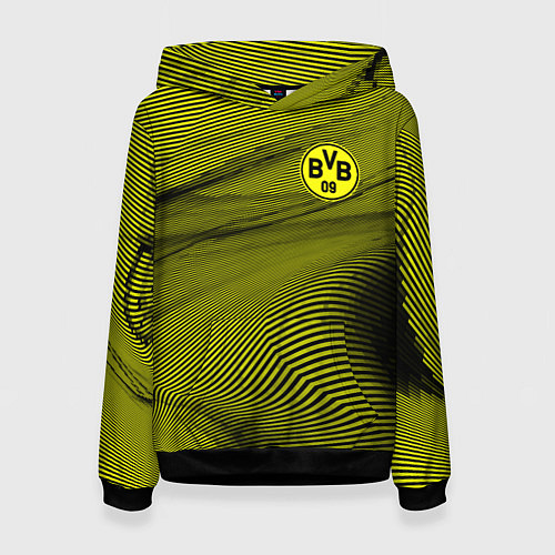 Женская толстовка FC Borussia Sport / 3D-Черный – фото 1