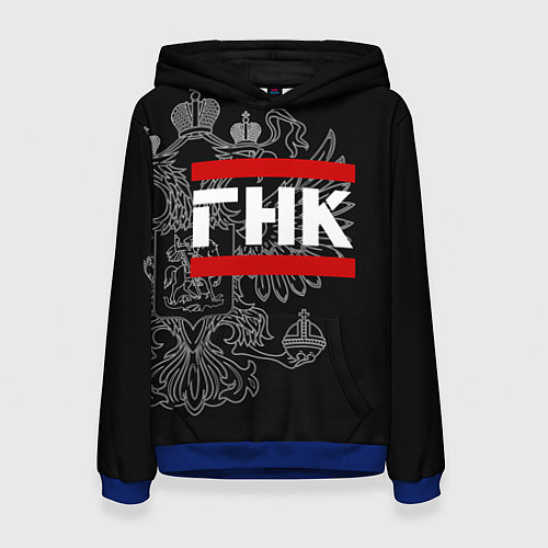 Женская толстовка ГНК: герб РФ / 3D-Синий – фото 1