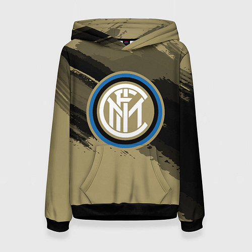 Женская толстовка FC Inter: Dark Sport / 3D-Черный – фото 1