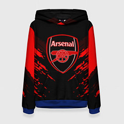 Толстовка-худи женская Arsenal FC: Sport Fashion, цвет: 3D-синий