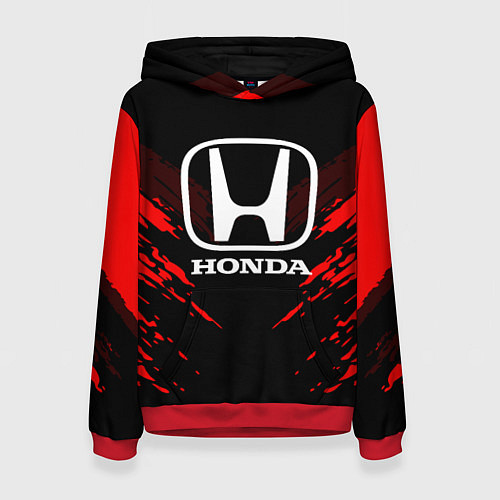 Женская толстовка Honda: Red Anger / 3D-Красный – фото 1