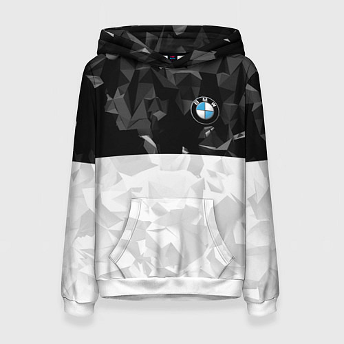 Женская толстовка BMW BLACK COLLECTION / 3D-Белый – фото 1