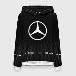 Женская толстовка Mercedes: Black Abstract